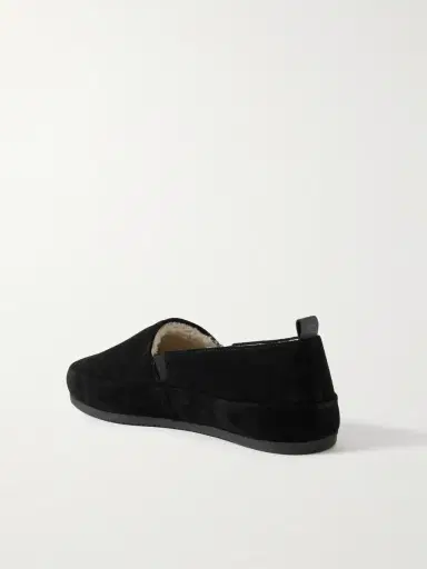 Mulo Shearling-Lined Suede Loafers - Men | Thumbnail 4 Mulo Shearling-Lined Suede Loafers - Men | Thumbnail 4