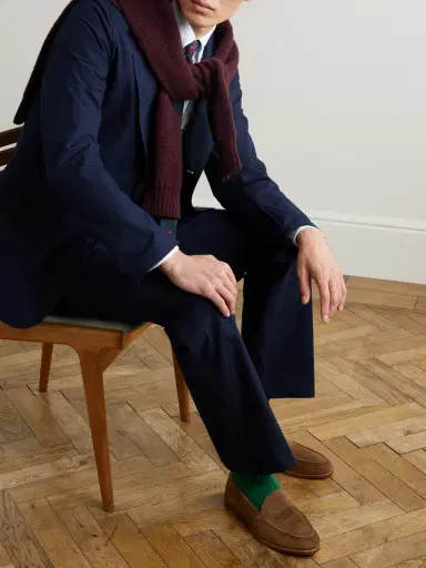 Drake's HIM Henri Suede Loafers - Men | Thumbnail 2 Drake's HIM Henri Suede Loafers - Men | Thumbnail 2