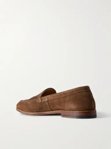 Drake's HIM Henri Suede Loafers - Men | Thumbnail 4 Drake's HIM Henri Suede Loafers - Men | Thumbnail 4