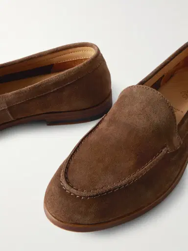 Drake's HIM Henri Suede Loafers - Men | Thumbnail 5 Drake's HIM Henri Suede Loafers - Men | Thumbnail 5