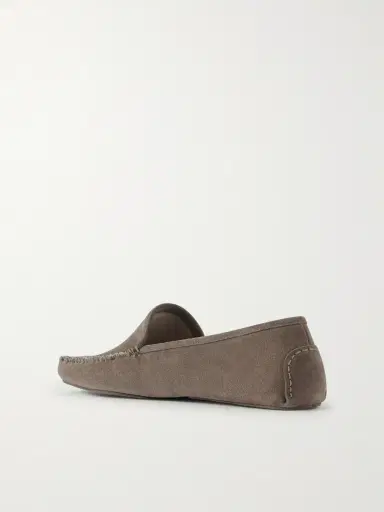 Thom Sweeney Cashmere-Lined Suede Slippers - Men | Thumbnail 3 Thom Sweeney Cashmere-Lined Suede Slippers - Men | Thumbnail 3