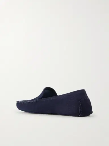 Thom Sweeney Cashmere-Lined Suede Slippers - Men | Thumbnail 3 Thom Sweeney Cashmere-Lined Suede Slippers - Men | Thumbnail 3