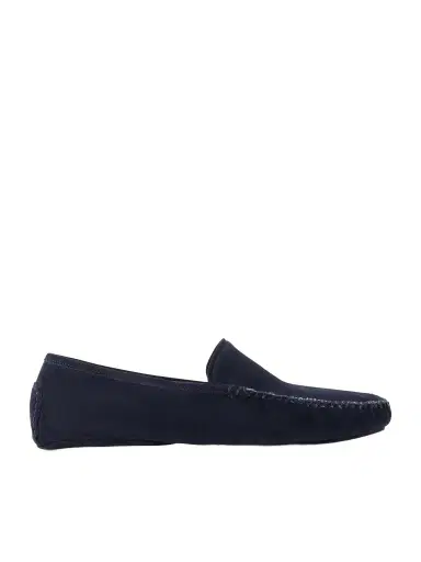 Thom Sweeney Cashmere-Lined Suede Slippers - Men | Thumbnail 1 Thom Sweeney Cashmere-Lined Suede Slippers - Men | Thumbnail 1