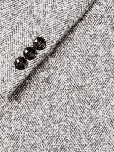 NN07 Jordin 1087 Double-Breasted Recycled-Herringbone Suit Jacket - Men | Thumbnail 5