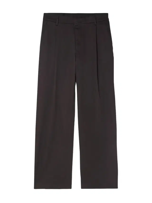 Kay 1420 Straight-Leg Pleated Organic Cotton-Blend Twill Trousers - Men