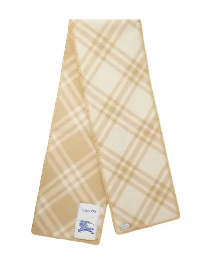 Checked Wool-Fleece Scarf - Men