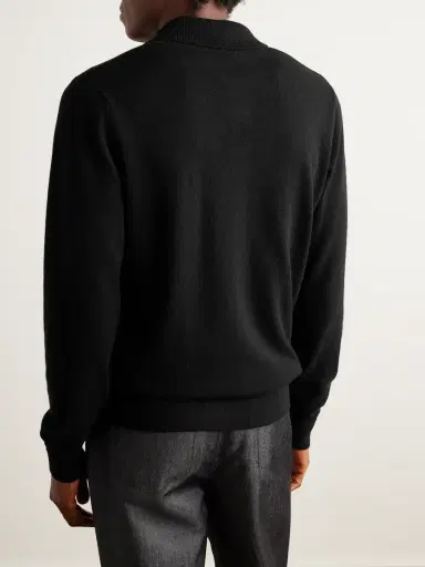 MR P. Cliff Cashmere Polo Shirt - Men | Thumbnail 3 MR P. Cliff Cashmere Polo Shirt - Men | Thumbnail 3