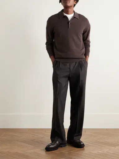 MR P. Cashmere Polo Sweater - Men | Thumbnail 2
