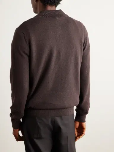 MR P. Cashmere Polo Sweater - Men | Thumbnail 3