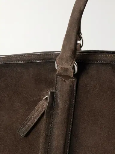 Officine Creative Quentin 009 Airbrushed Suede Weekend Bag - Men | Thumbnail 4 Officine Creative Quentin 009 Airbrushed Suede Weekend Bag - Men | Thumbnail 4