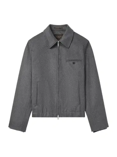 Incotex Incotex Montedoro Brushed Wool-Blend Bomber Jacket - Men | Thumbnail 1