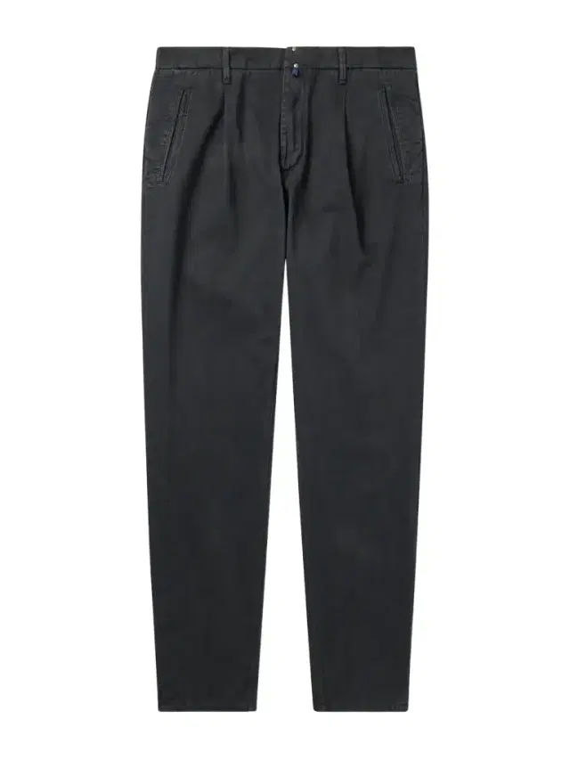 Incotex Incotex Blue Division Straight-Leg Pleated Cotton and Cashmere-Blend Twill Trousers - Men
