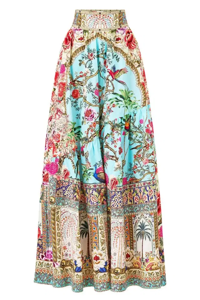 Shaped Seam Skirt