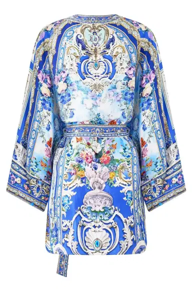 Camilla Short Kimono Wrap | Thumbnail 7 Camilla Short Kimono Wrap | Thumbnail 7