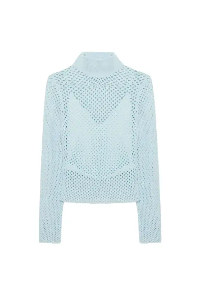 Simkhai Bexley Mesh Knit Top