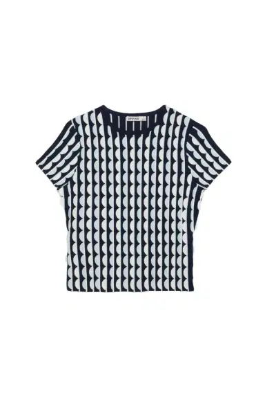 Simkhai Kendra Scalloped Knit Top | Thumbnail 1 Simkhai Kendra Scalloped Knit Top | Thumbnail 1