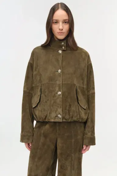 Simkhai Marley Suede Jacket | Thumbnail 3 Simkhai Marley Suede Jacket | Thumbnail 3