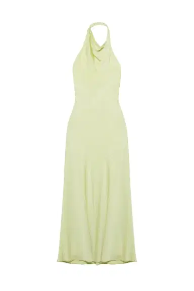 Simkhai Reannon Draped Satin Gown | Thumbnail 1 Simkhai Reannon Draped Satin Gown | Thumbnail 1