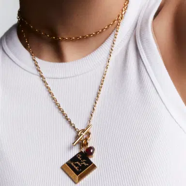 Stephanie Gottlieb Cocktail Chain Necklace with Toggle | Thumbnail 3 Stephanie Gottlieb Cocktail Chain Necklace with Toggle | Thumbnail 3