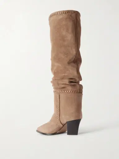 Jimmy Choo Hart Stitch 60 Suede Knee Boots | Thumbnail 3
