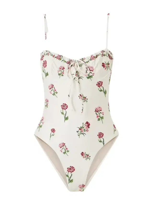 Ébano Floral-print Recycled Swimsuit