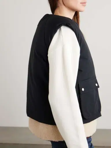 Loewe Shearling-lined Cotton-blend Gilet | Thumbnail 6 Loewe Shearling-lined Cotton-blend Gilet | Thumbnail 6