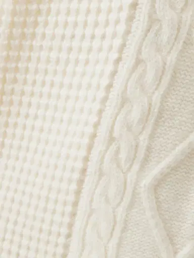 Perfect Moment Crystal Cable-knit Wool Tapered Pants | Thumbnail 4 Perfect Moment Crystal Cable-knit Wool Tapered Pants | Thumbnail 4