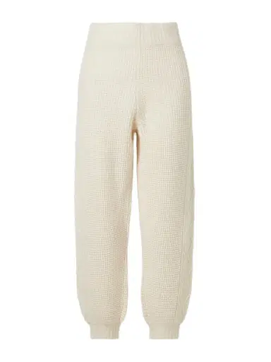 Perfect Moment Crystal Cable-knit Wool Tapered Pants | Thumbnail 1 Perfect Moment Crystal Cable-knit Wool Tapered Pants | Thumbnail 1