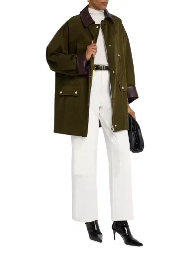 A.L.C. A. L.C. Women's Theo Oversized Barn Jacket | Thumbnail 2
