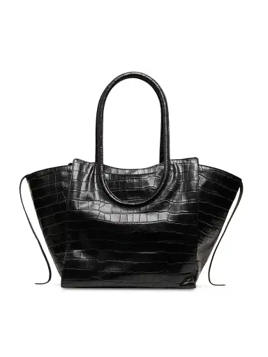 Staud Women's Maude Croc-Embossed Leather Tote Bag | Thumbnail 1 Staud Women's Maude Croc-Embossed Leather Tote Bag | Thumbnail 1