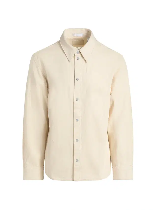 Helmut Lang Men's Ski Classic Denim Shirt - Ecru