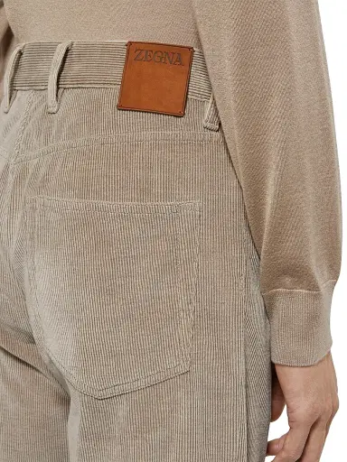 Zegna Men's Cashco Roccia Jeans - Light Taupe - Size 38 | Thumbnail 5 Zegna Men's Cashco Roccia Jeans - Light Taupe - Size 38 | Thumbnail 5
