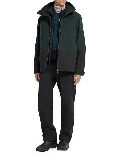 Zegna Men's Oasi Cashmere Ski Jacket - Dark Green - Size 44 | Thumbnail 5