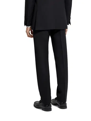 Zegna Men's Centoventimila Wool and Mohair Tuxedo - Black - Size 50 | Thumbnail 4 Zegna Men's Centoventimila Wool and Mohair Tuxedo - Black - Size 50 | Thumbnail 4