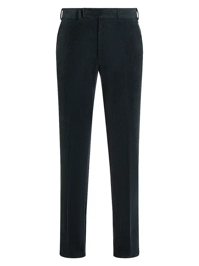 ZEGNA Men's Cashmere Wool and Silk Blend Pants - Green
