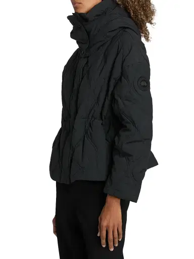 Canada Goose Women's Alessia Quilted Puffer Jacket - Black Noir - Size XL | Thumbnail 3 Canada Goose Women's Alessia Quilted Puffer Jacket - Black Noir - Size XL | Thumbnail 3