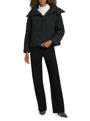 Canada Goose Women's Alessia Quilted Puffer Jacket - Black Noir - Size XL | Thumbnail 1 Canada Goose Women's Alessia Quilted Puffer Jacket - Black Noir - Size XL | Thumbnail 1