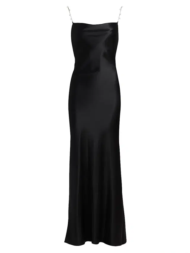 Cami NYC Women's Shallon Embellished-Silk Slip Gown - Black
