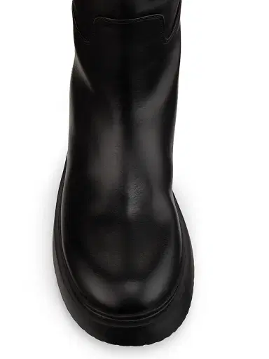 Proenza Schouler Women's Bank Lug-Sole Riding Boots - Black - Size 11 | Thumbnail 4