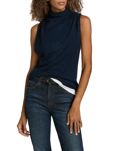 Proenza Schouler White Label Women's Cynthia Wool Jersey Top | Thumbnail 3 Proenza Schouler White Label Women's Cynthia Wool Jersey Top | Thumbnail 3