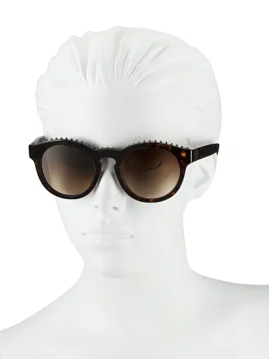 Christian Louboutin Women's Anouk 53MM Round Sunglasses | Thumbnail 4