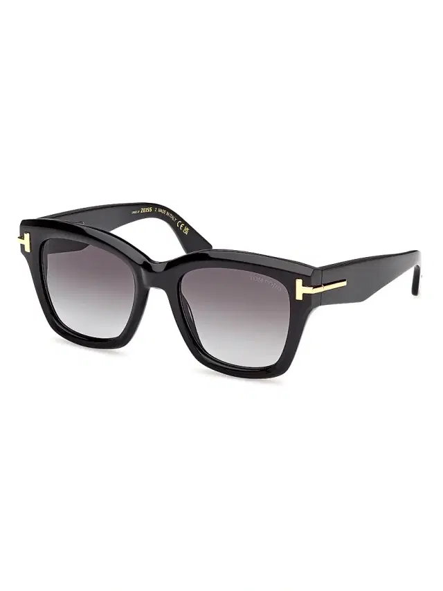 TOM FORD Women's  Icon 53MM Square Sunglasses - Black