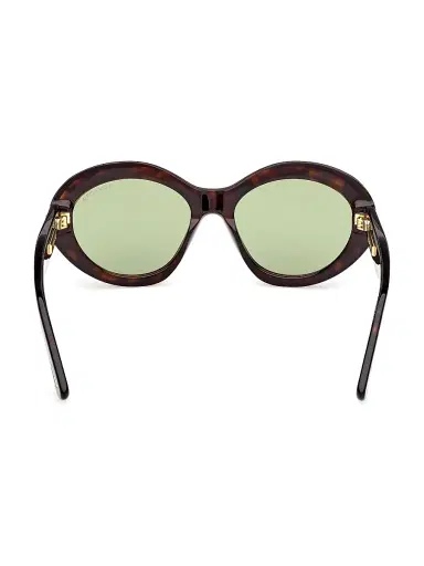 Tom Ford Women's Icon 55MM Oval Sunglasses - Brown Green | Thumbnail 5 Tom Ford Women's Icon 55MM Oval Sunglasses - Brown Green | Thumbnail 5