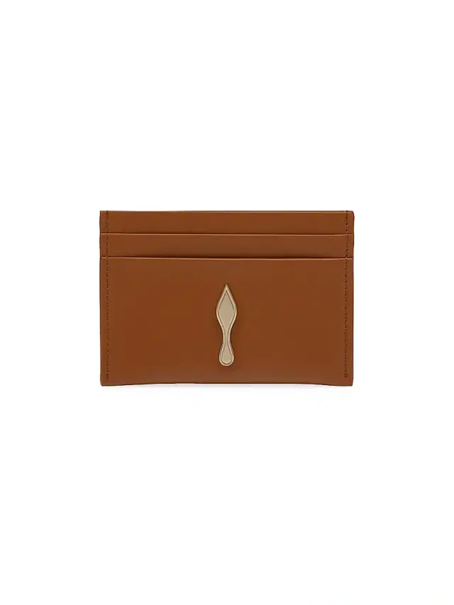 Christian Louboutin Women's Bettina Card Holder - Cuoio