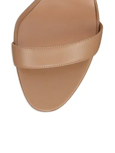 Christian Louboutin Women's Miss Z 100MM Leather Sandals - Tan - Size 12 | Thumbnail 4 Christian Louboutin Women's Miss Z 100MM Leather Sandals - Tan - Size 12 | Thumbnail 4