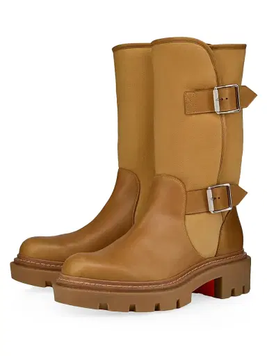Christian Louboutin Men's Randy College Boots - Terra | Thumbnail 2 Christian Louboutin Men's Randy College Boots - Terra | Thumbnail 2