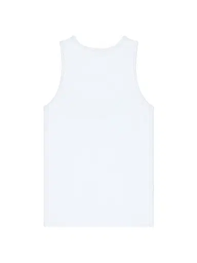 Givenchy Men's Tank Top in Cotton with Stamp Print - White - Size XL | Thumbnail 2 Givenchy Men's Tank Top in Cotton with Stamp Print - White - Size XL | Thumbnail 2