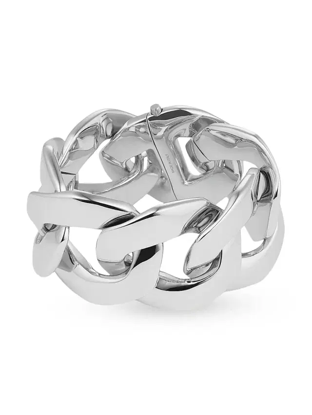 Women's Chain Bracelet in Metal - Silvery