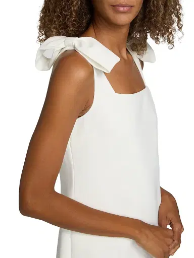 Self-Portrait Women's Crêpe 3D Flower Minidress - White - Size 12 | Thumbnail 6 Self-Portrait Women's Crêpe 3D Flower Minidress - White - Size 12 | Thumbnail 6