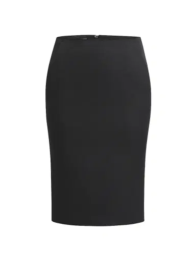 Giorgio Armani Women's Crepe Mid-Rise Pencil Knee-Length Skirt | Thumbnail 1